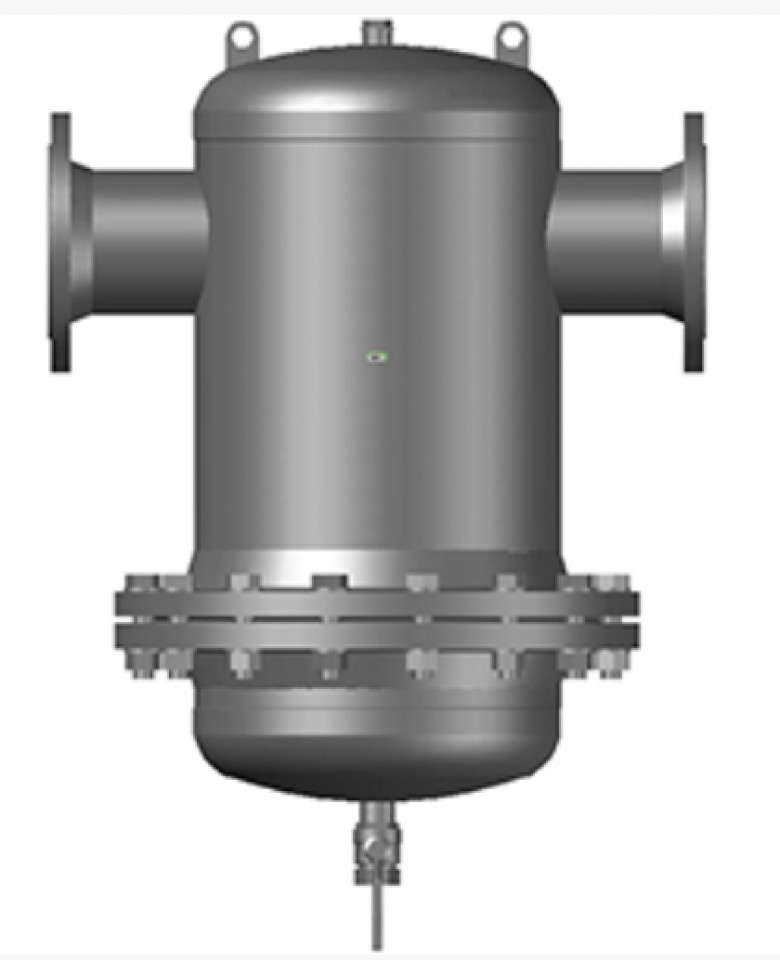 SEPARATOR DE NAMOL  - REFLEX -  EXDIRT D 125 R - FLANSA + FLANSA REVIZIE