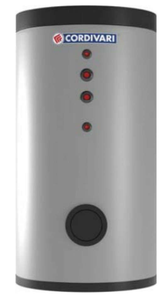 BOILER INOX CORDIVARI - 1 SERPENTINA BOLLY 1 ST XB - 400 L