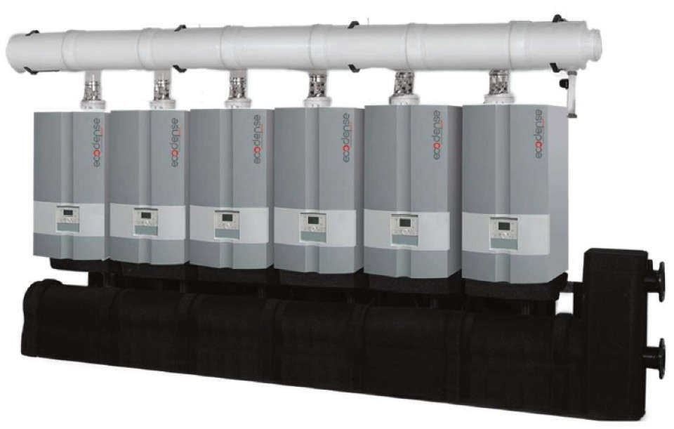 CENTRALA TERMICA PE GAZ IN CONDENSATIE ECODENSE WT 125 NG  - 131 kW