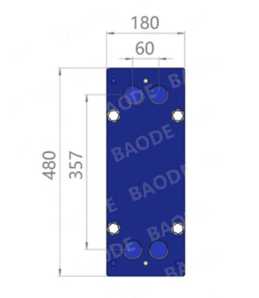 SCHIMBATOR DE CALDURA BH 30B-54H