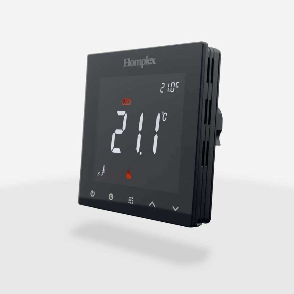 TERMOSTAT Wi-Fi - PROGRAMABIL INCALZIRE PARDOSEALA - 922 Black