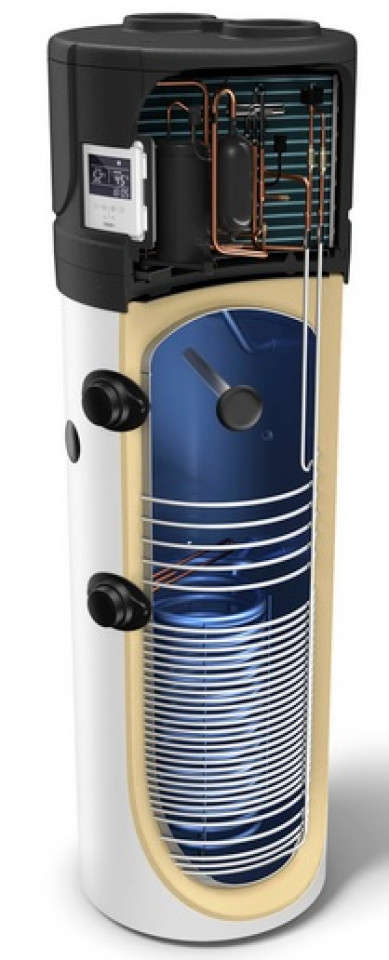 BOILER CU POMPA DE CLADURA - TESY - AQUATERMICA ECO CU SERPENTINA -  200S - 200 L