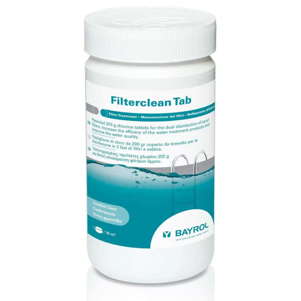FILTERCLEAN (FILTERSHOCK) TAB - Dezinfectant pentru filtre de piscina