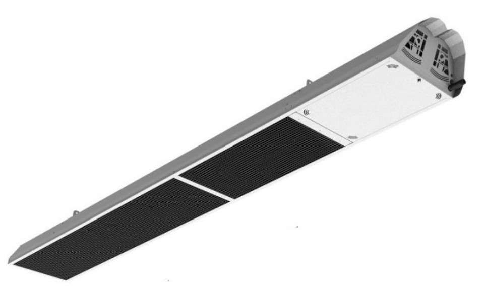 TUB RADIANT PT. EXTERIOR  S.R.P - ETE 15 - 14.5 kW - 2.95 m