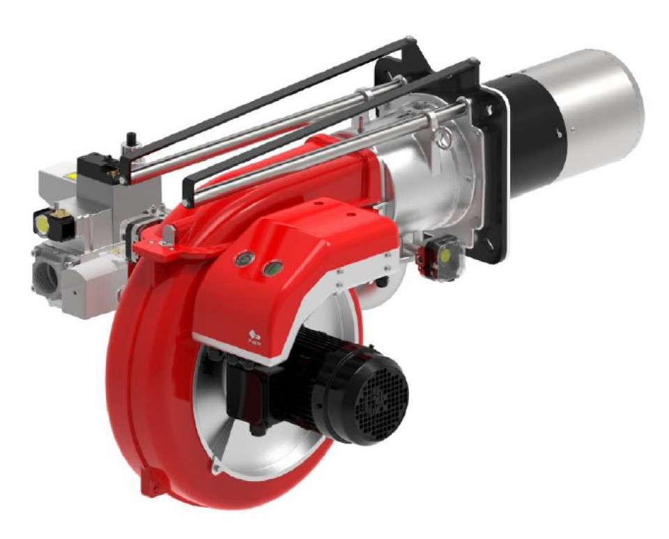 ARZATOR GAZ MODULANT - GAS P 130/M CE EVO TL + R. CE-CT DN65-FS65 (240/712-1540 KW)