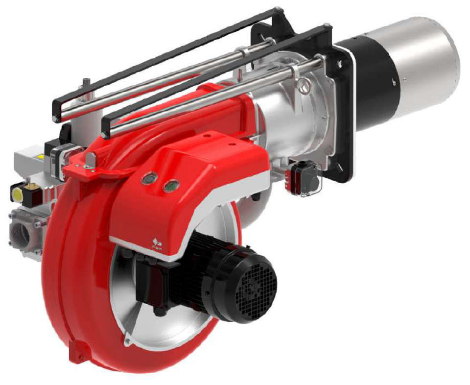 ARZATOR GAZ 2 TREPTE GAS P 130/2 EVO TL + R. CE-CT D2" – S (240/712-1540 KW)