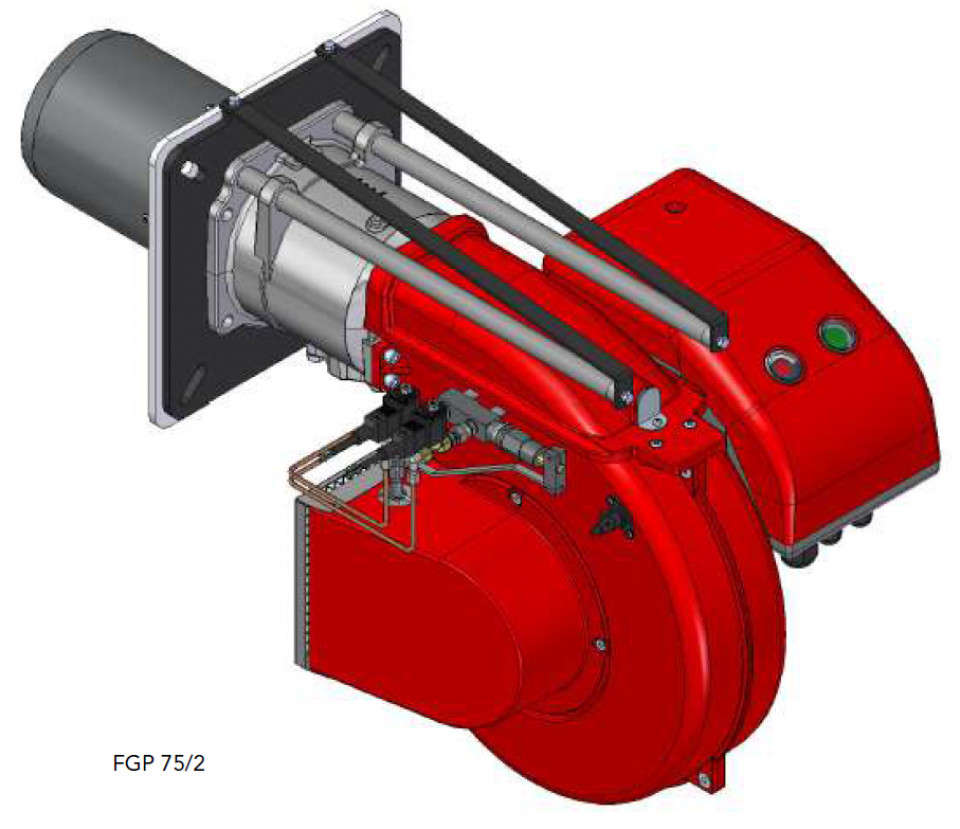 Arzator motorina 2 trepte - FGP 75/2 TL