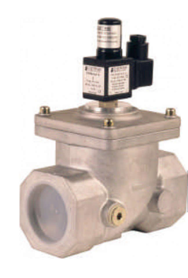 Electrovalva gaz cu rearmare manuala normal deschisa evrmna2-ot 3/4"