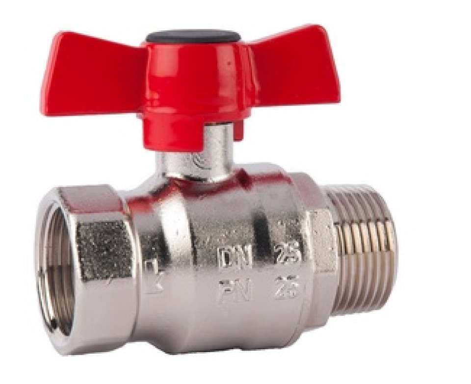 ROBINET CU SFERA SI FLUTURE - HERZ -  FI-FE 1/2"