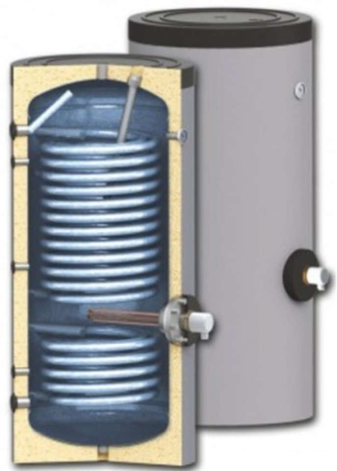 BOILER PT. POMPA DE CLADURA  - BURNIT - 2 SERPENTINE MARITE - SWP2N  300 - 300 L