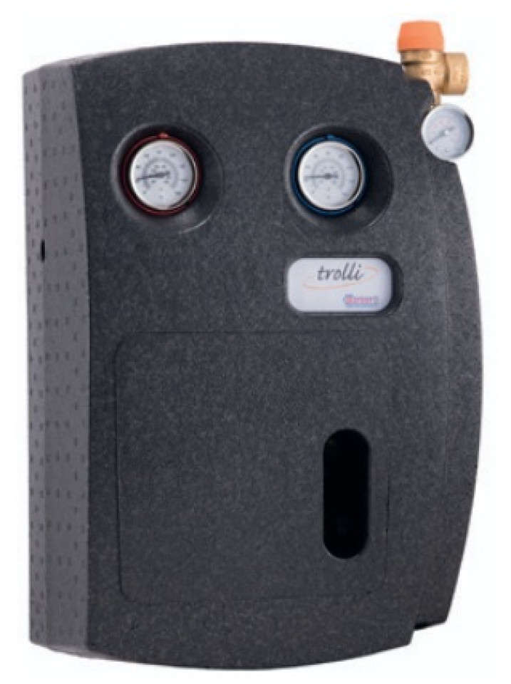 STATIE POMPARE SOLARA TROLLI 2x 3/4” M - 3-35 l/min