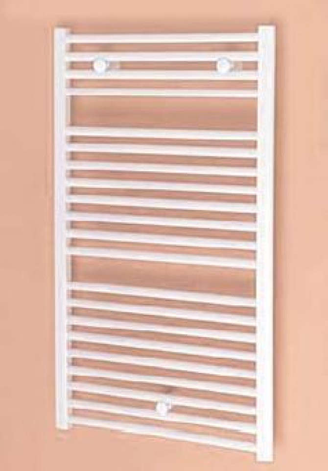 Calorifere baie drepte albe 500x1200