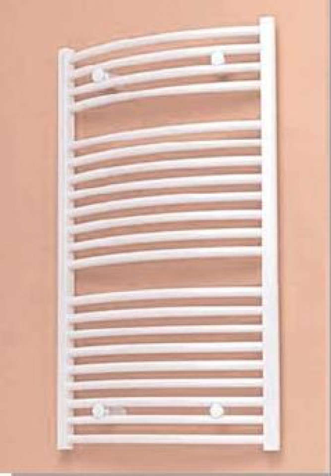 Calorifere baie curbate albe 600x1000