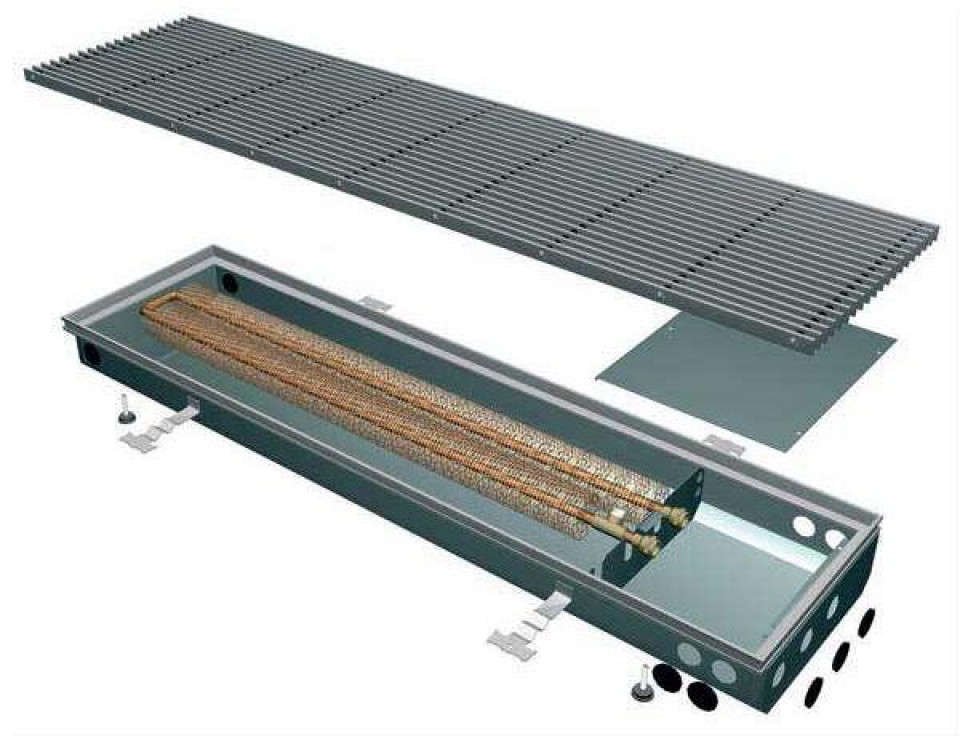 Convectoare de pardoseala incalzire - flk 40-14 4800 mm