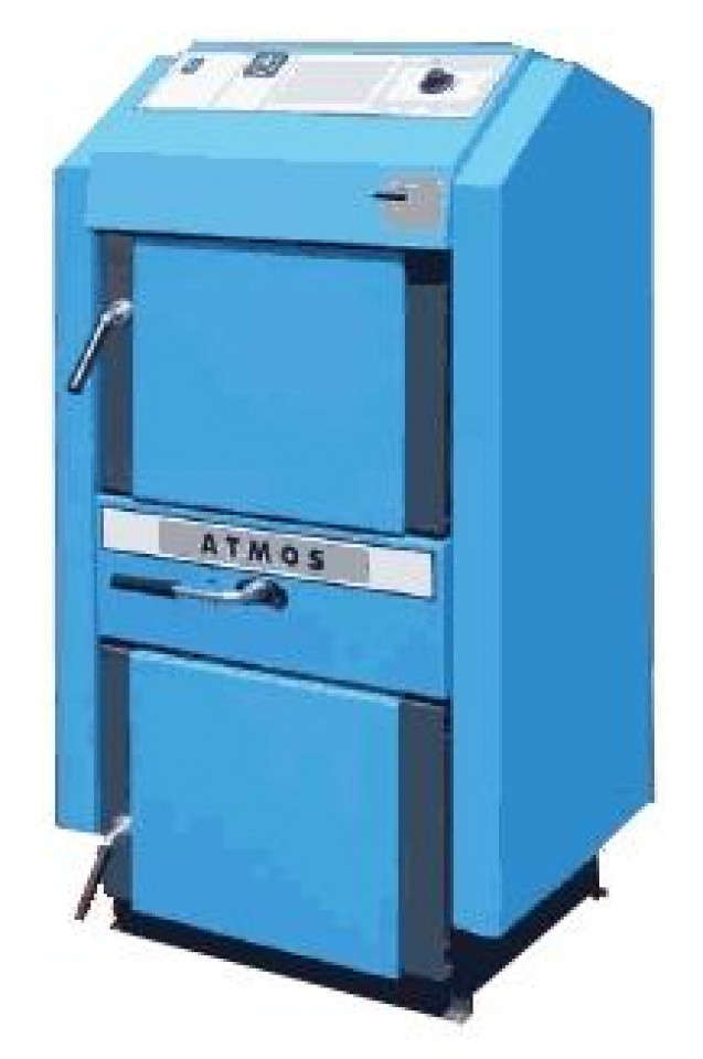 Centrala termica pe brichete de lemn si lemne cu gazeificare atmos dc 30 rs - 32 kw