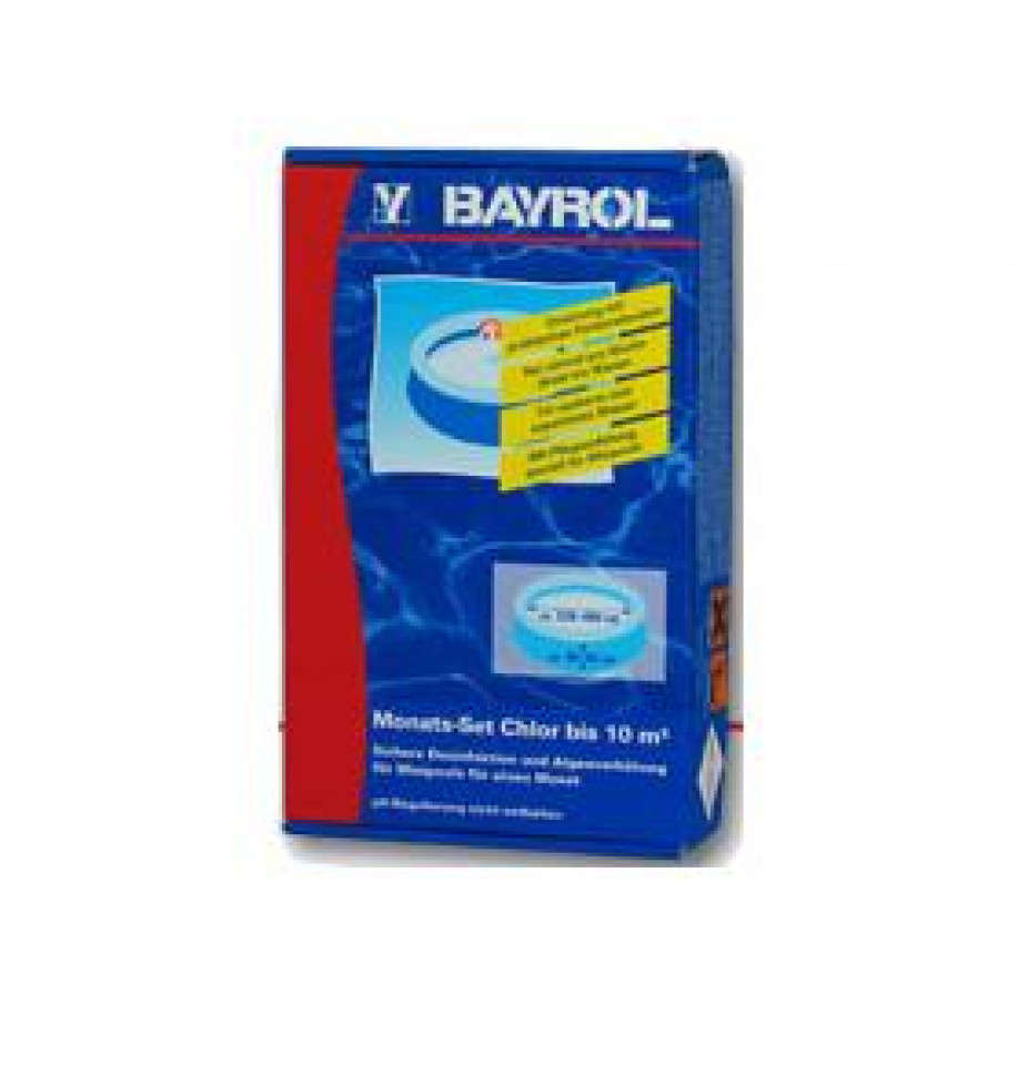 Substante compplexe Bayrol Set tratament lunar apa piscine 10 mc