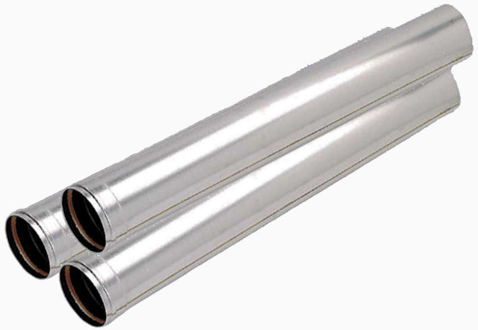Kit co-axial benson orizontal 100 mm