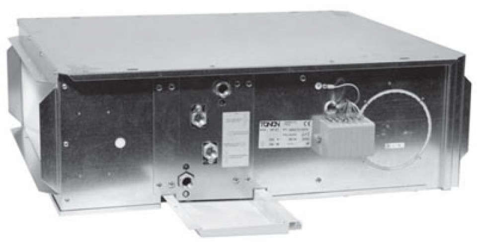 Ventiloconvectoare de tubulatura high pressure hp c0 - 2 tevi - 6.15 kw