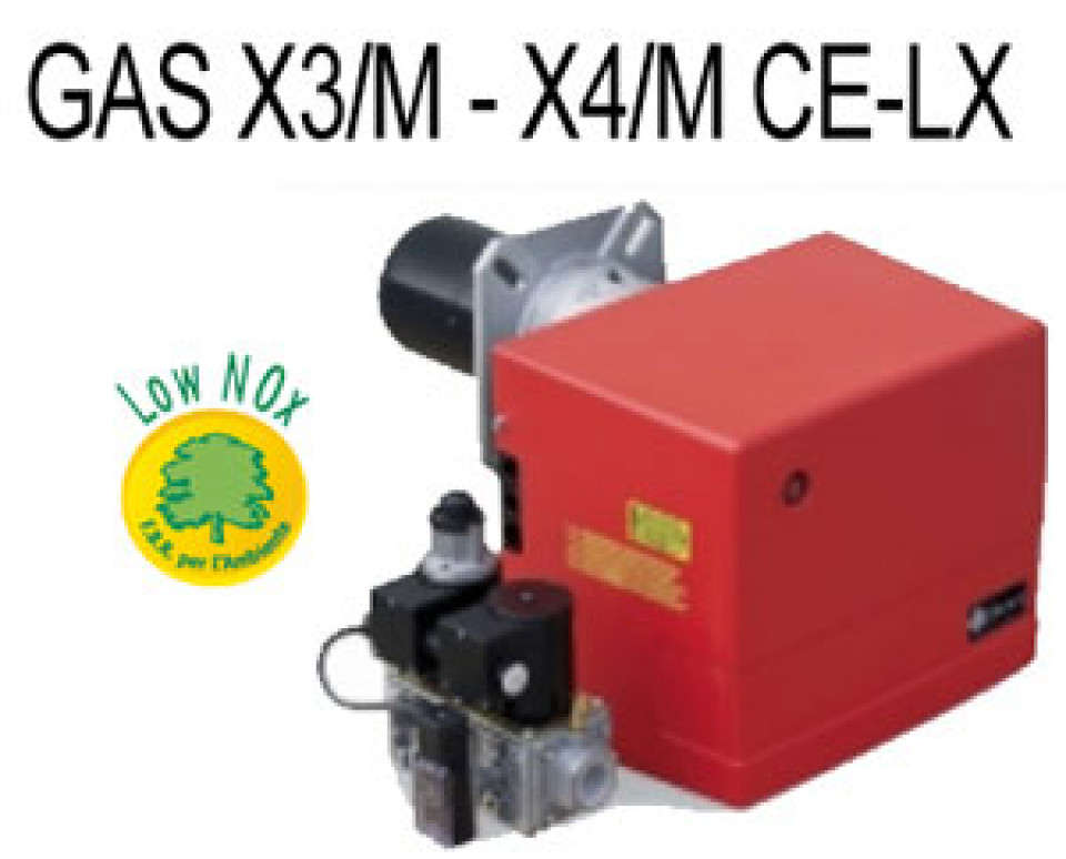 Arzator gaz modulant - gas xp 60/m ce-lx tl + r. ce d1"1/2 - fs40 - low nox