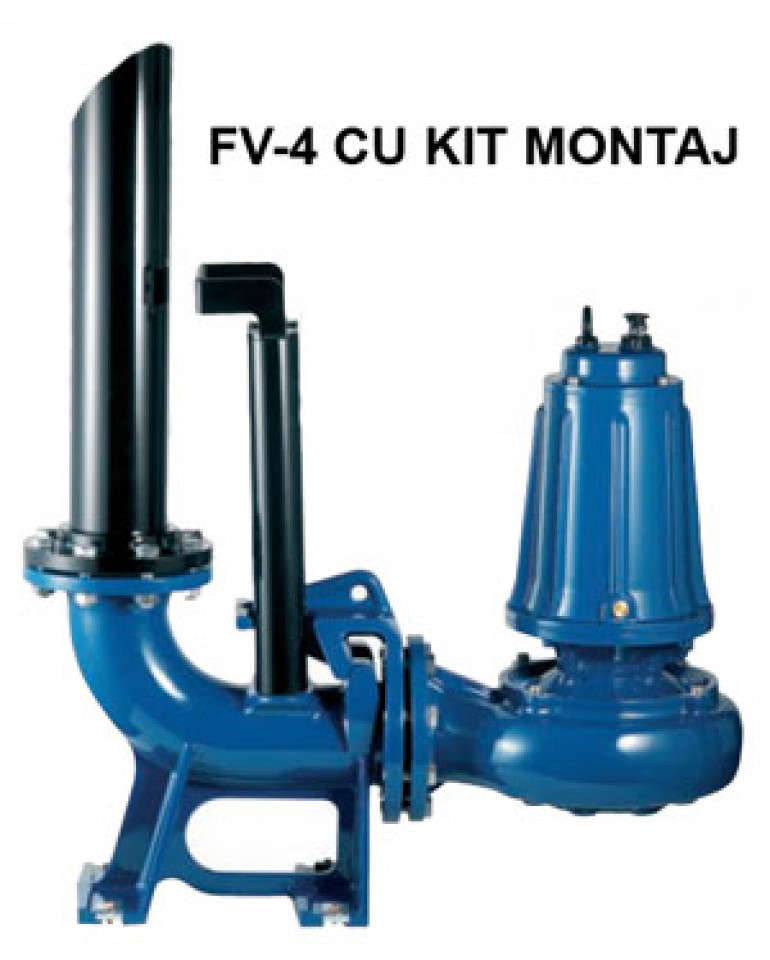 Pompe submersibile Vortex FV-4 cu accesoriu montare