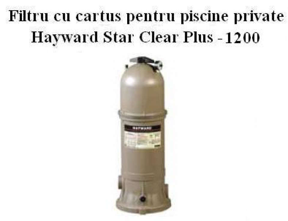 Filtru cu cartus pentru piscine private Hayward Star Clear Plus-1200