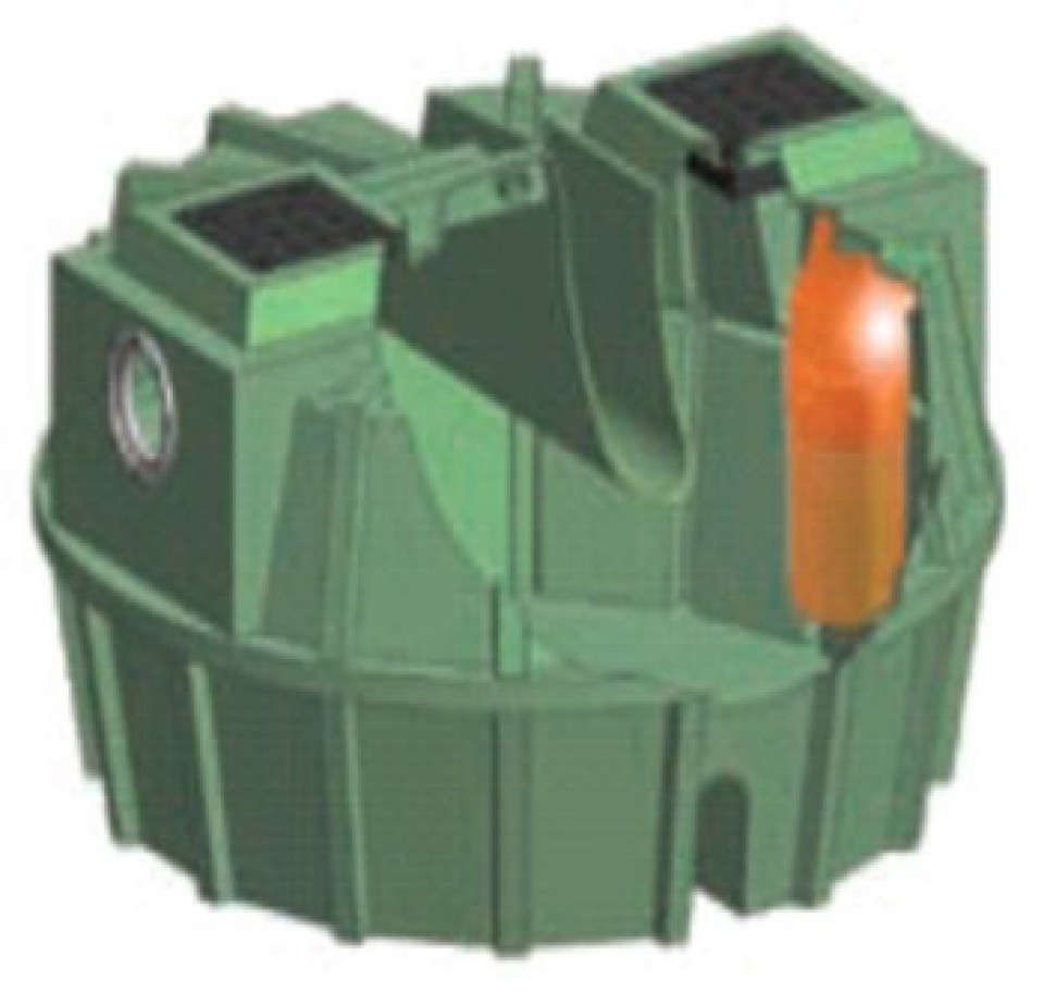 Separatoare de grasimi underdeg 3700