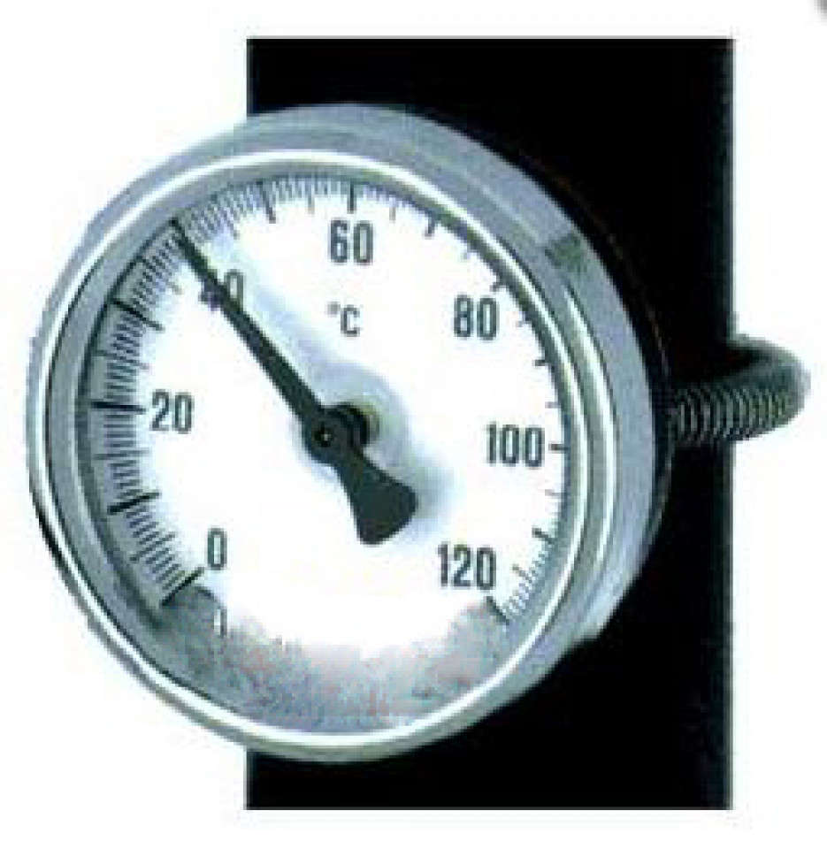 Termometru bimetal de contact tc-m dn63, 0-120 grdc