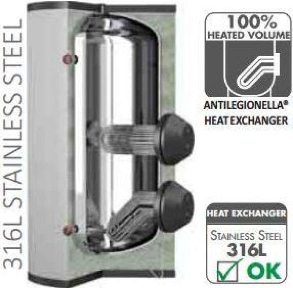 BOILER ABUR CORDIVARI INOX EXTRA 2 - DETALII