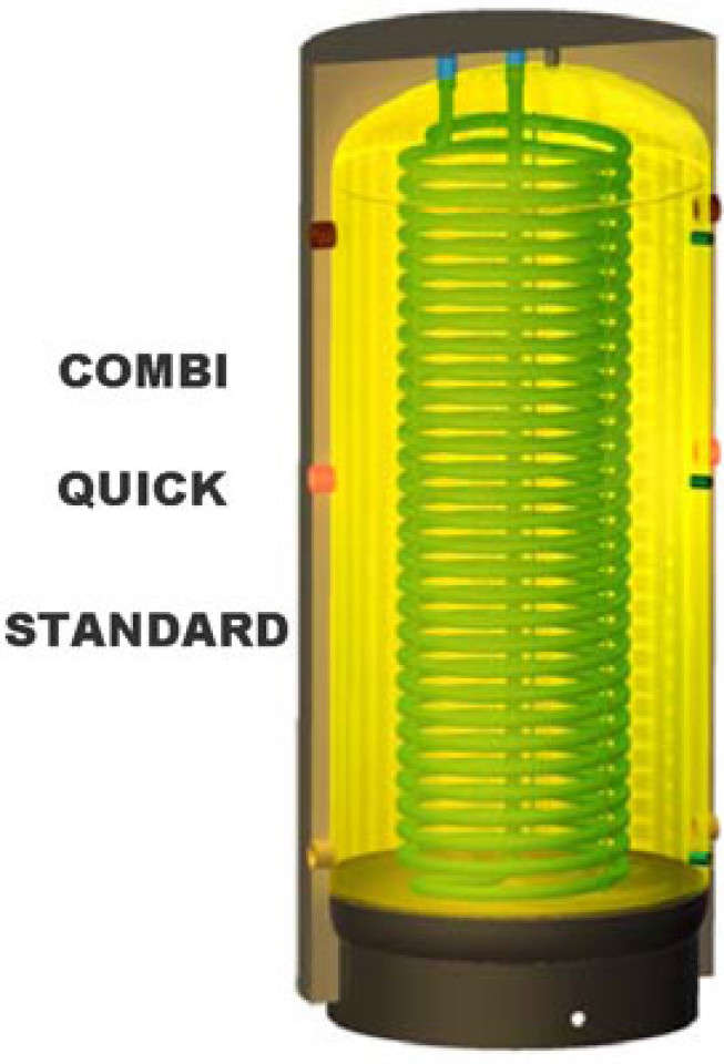 PUFFER – ACUMULATOR APA CALDA -  1 SERPENTINA ACM - COMBI QUICK STANDARD 500