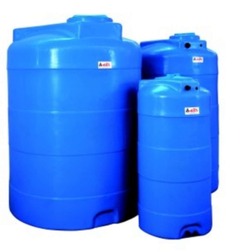 Rezervor apa din plastic vertical 13000 l