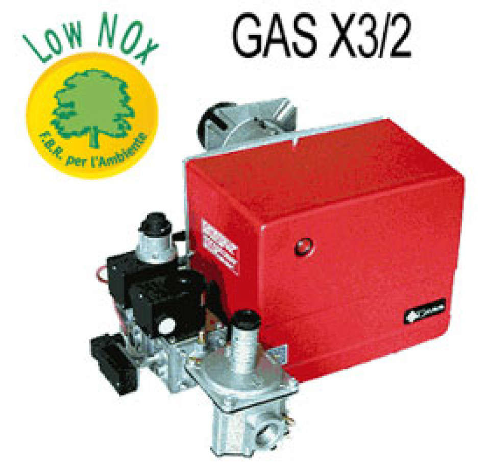 Arzator gaz 2 trepte - gas xp 60/2 ce-lx tc + r. ce d1"1/2 - fs40 - low nox