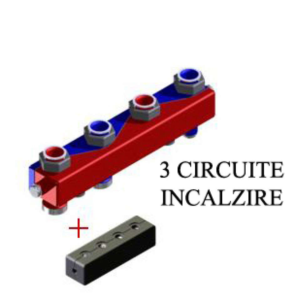 Distribuitoare Sinus compacte 80/60 - 3 circuite