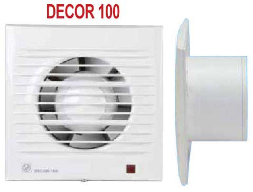 Ventilator baie decor 100 cz