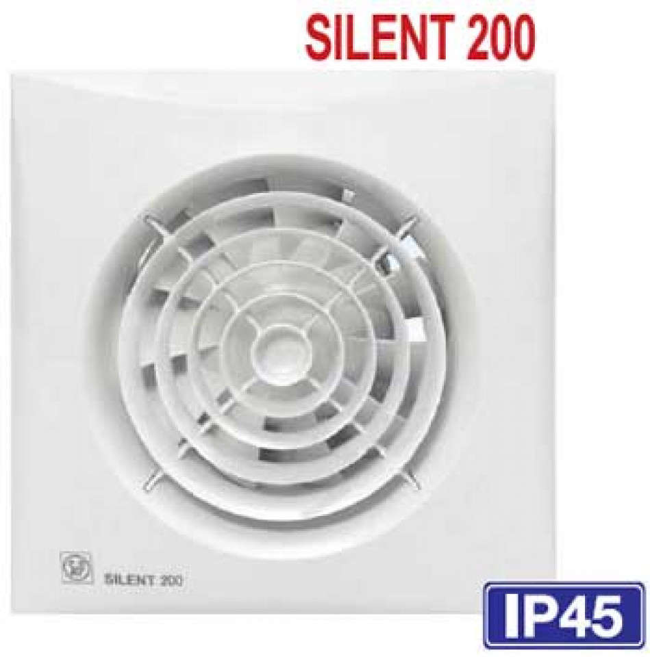 Ventilatoare de baie Soler Palau Silent 200