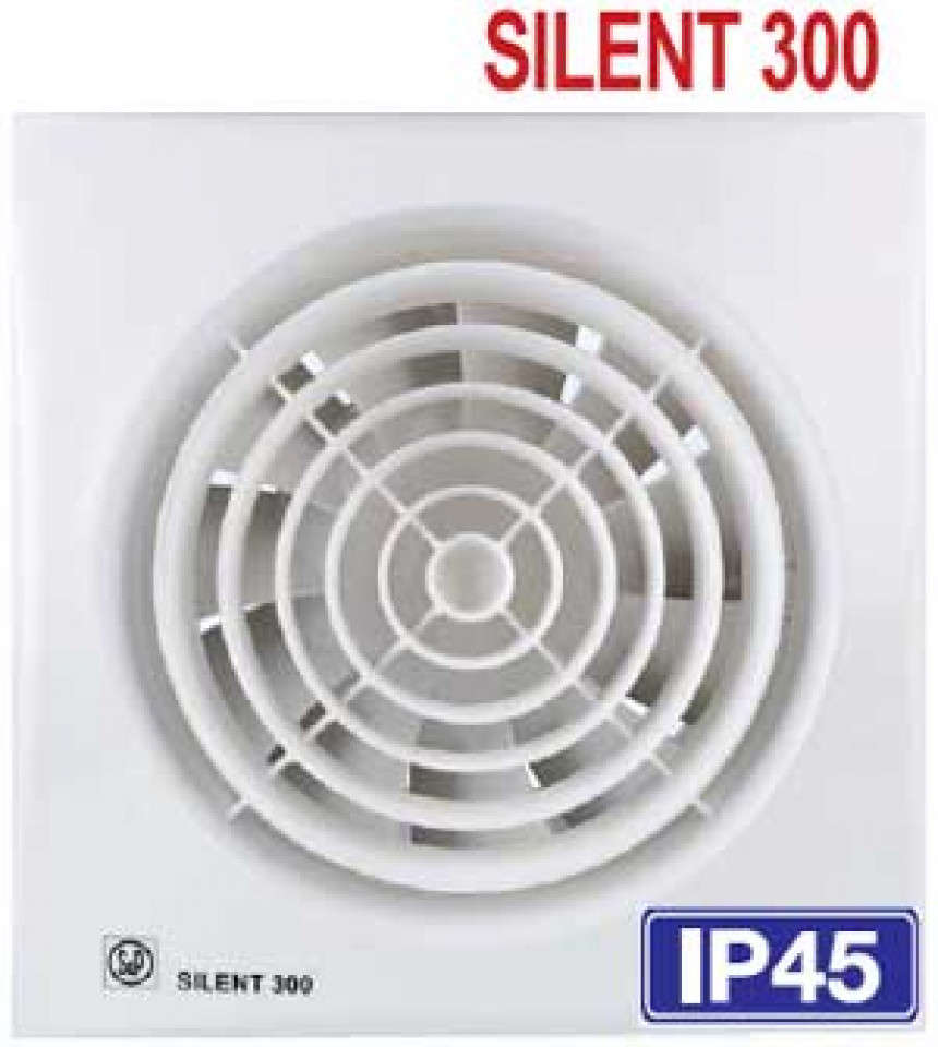 Ventilatoare de baie Soler Palau Silent 300