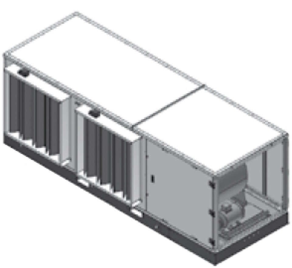 Unitate suplimentara recirculare aer m-cf 100