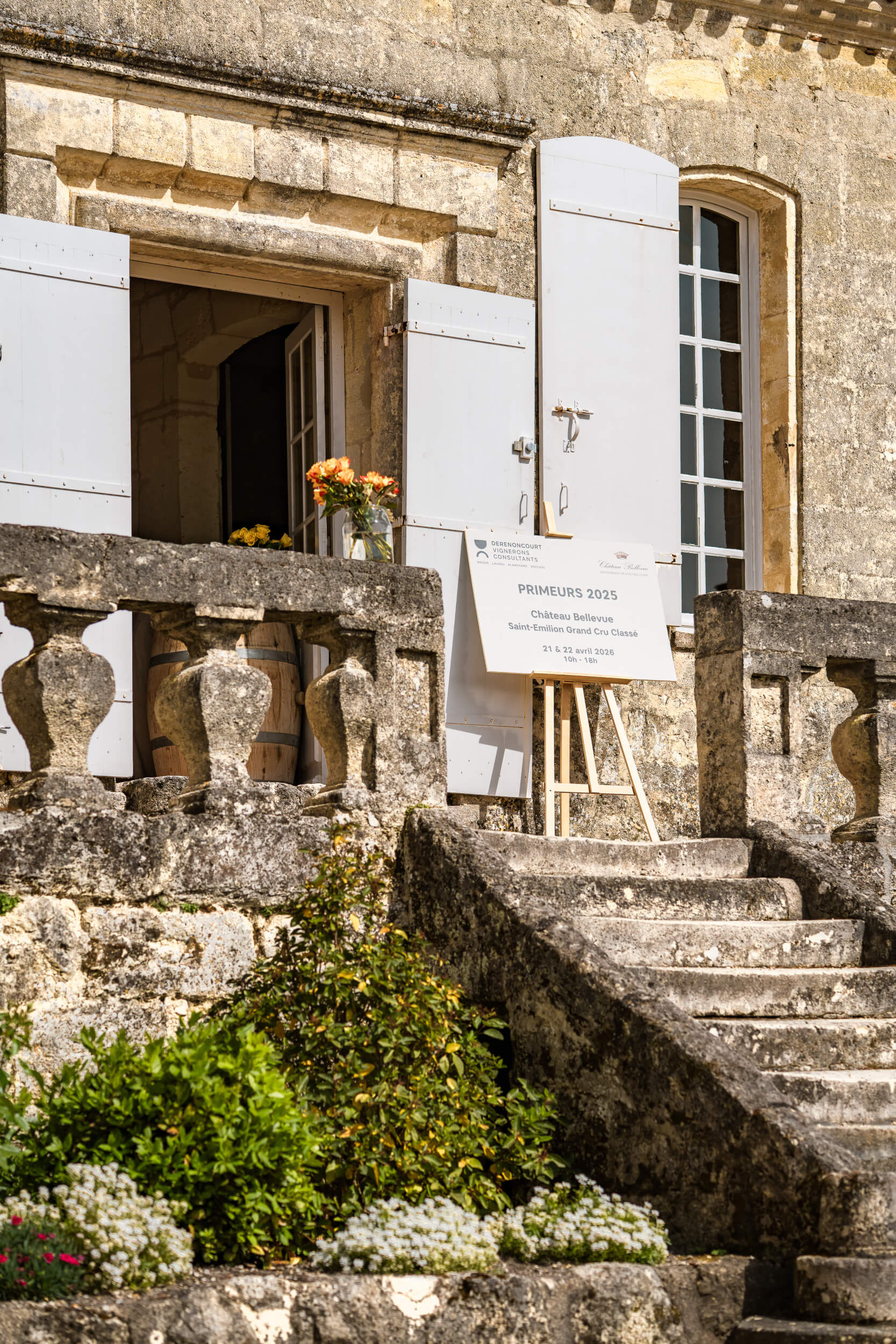 Les Primeurs 2025 au Château Bellevue - Vignerons Consultants