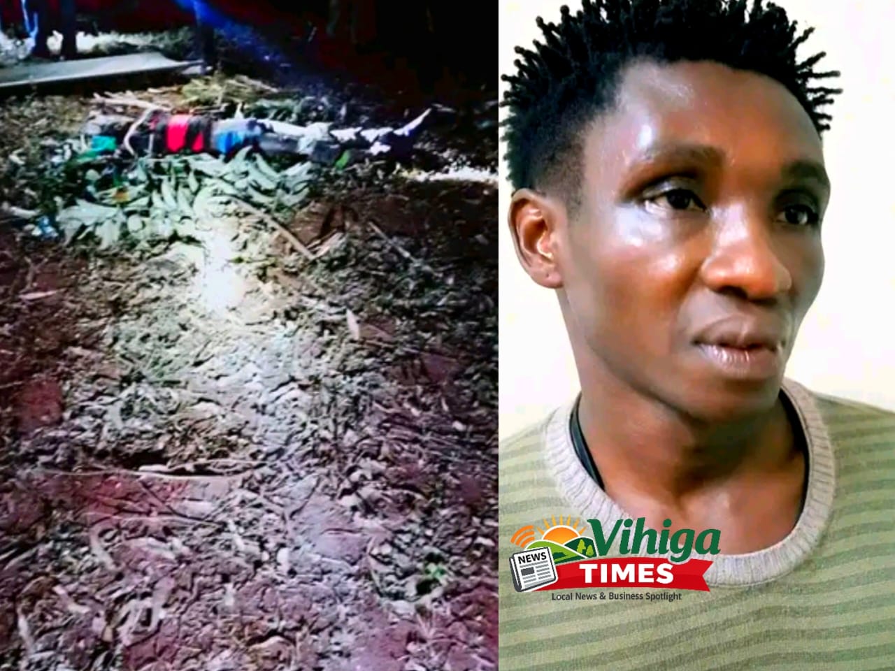 Police respond to a reported mob attack in Surumbi, Vihiga County.