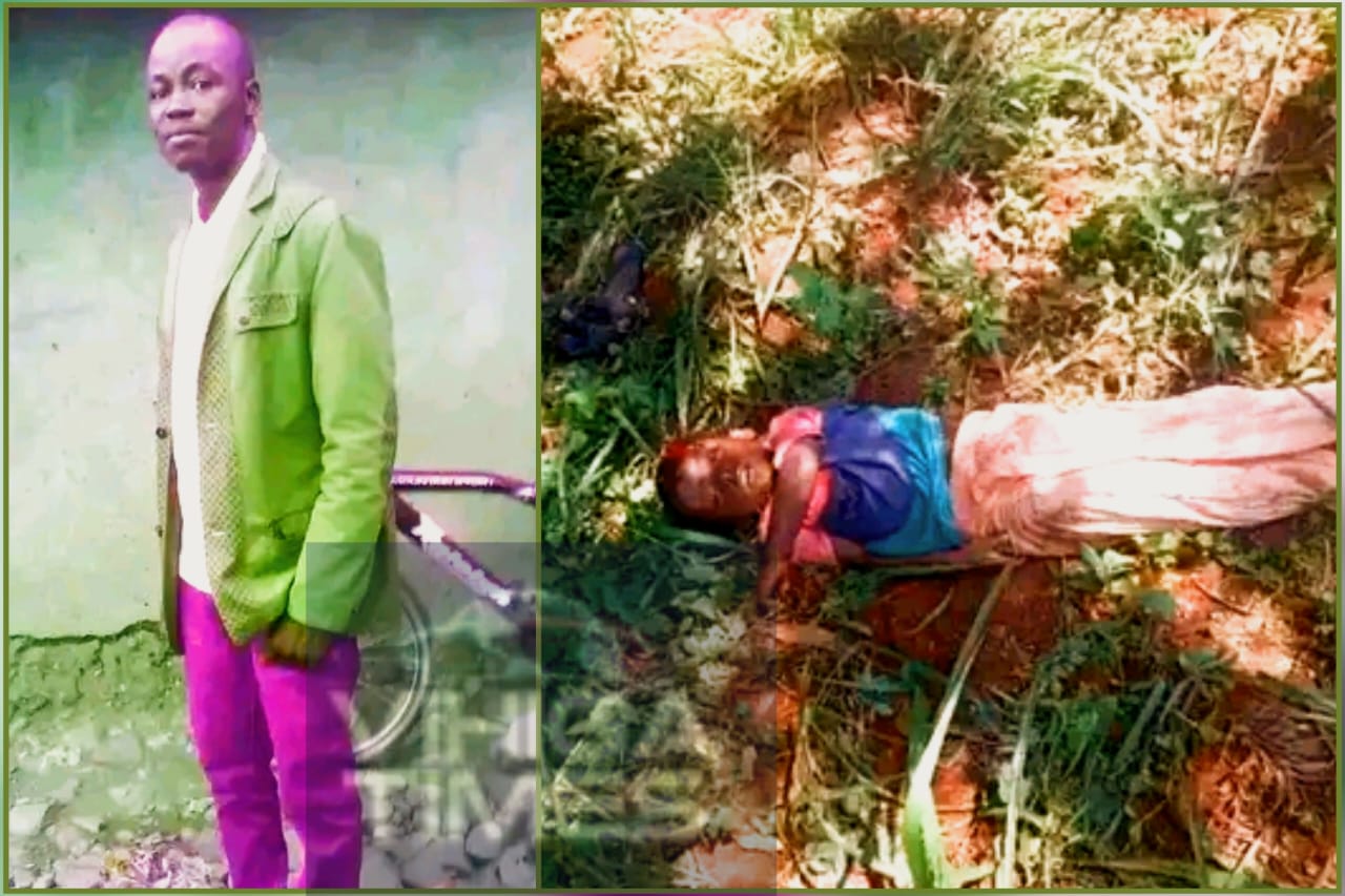 Police investigation at crime scene in Kakamega following domestic tragedy