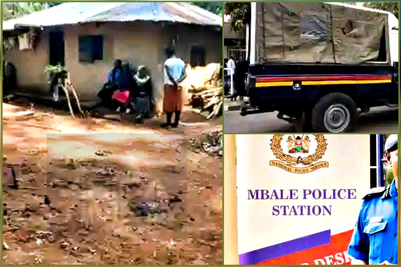 Mbihi tragedy scene in Chanzuvu village Vihiga County