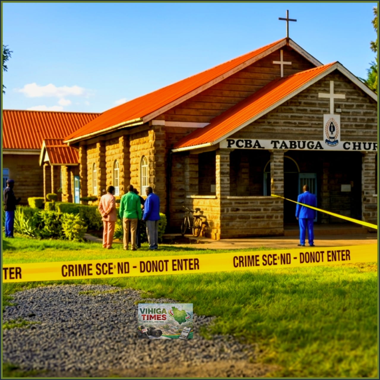 PCEA Tabuga Church in Lanet, Nakuru County where a pastor was killed by armed attackers