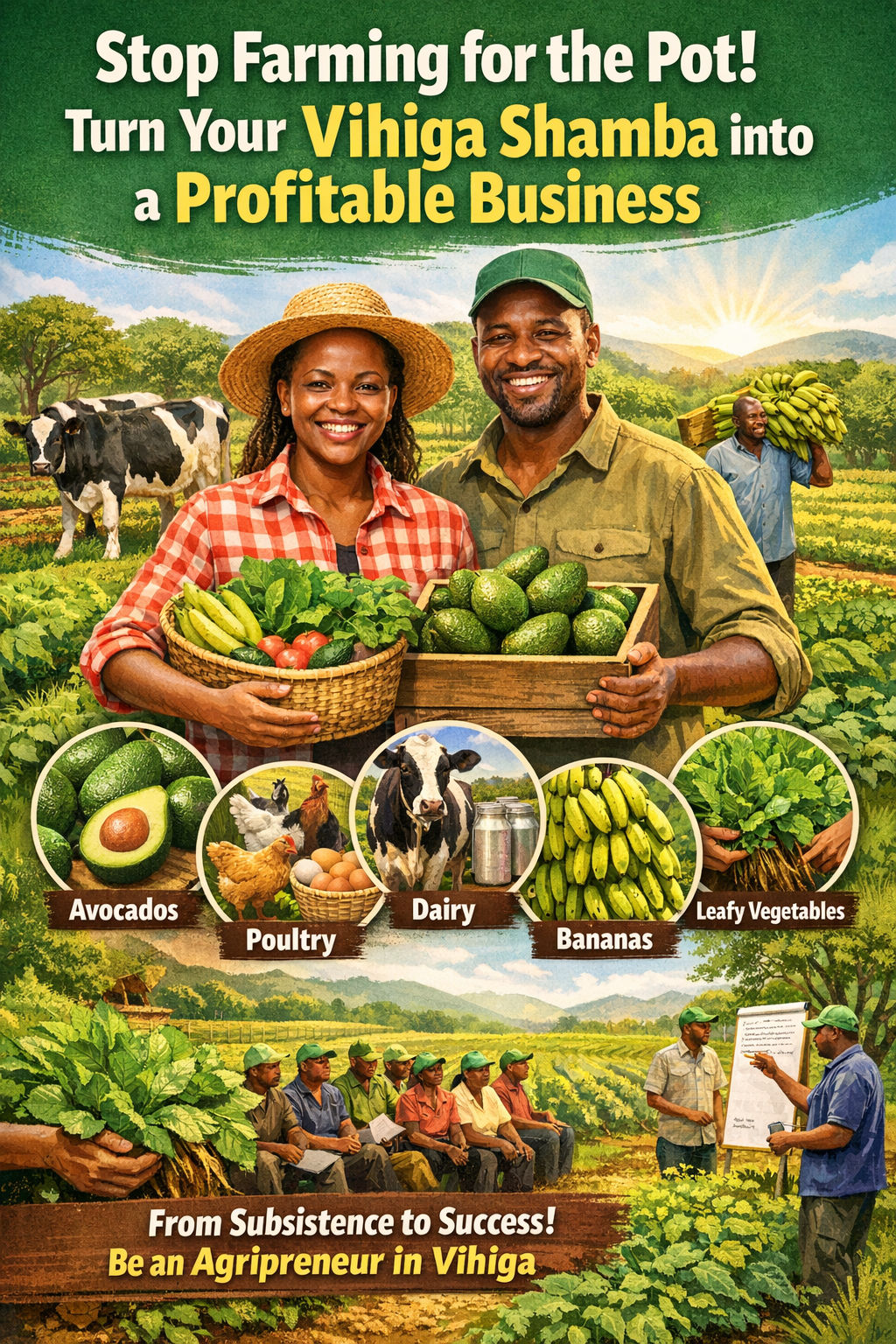 Stop Farming for the Pot! How to Turn Your Vihiga Shamba into a Profitable Business