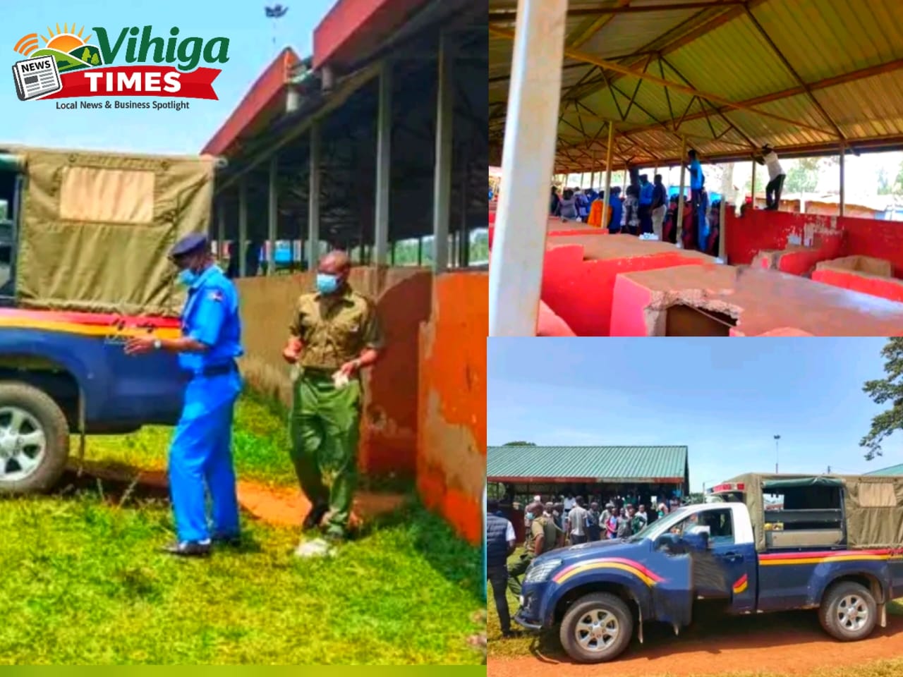 Gambogi Market in Hamisi Sub-County, Vihiga County, where police are investigating a body discovery