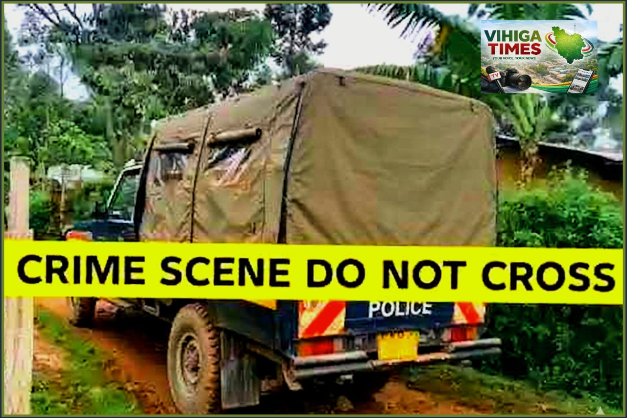 Elukangu village in Emmukunza sub-location, Vihiga County where a 74-year-old woman was found dead in a river after being missing for a week