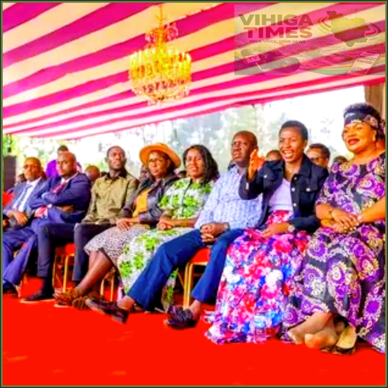 Labour Day celebrations at Chavakali High School in Vihiga County with President Ruto addressing the crowd
