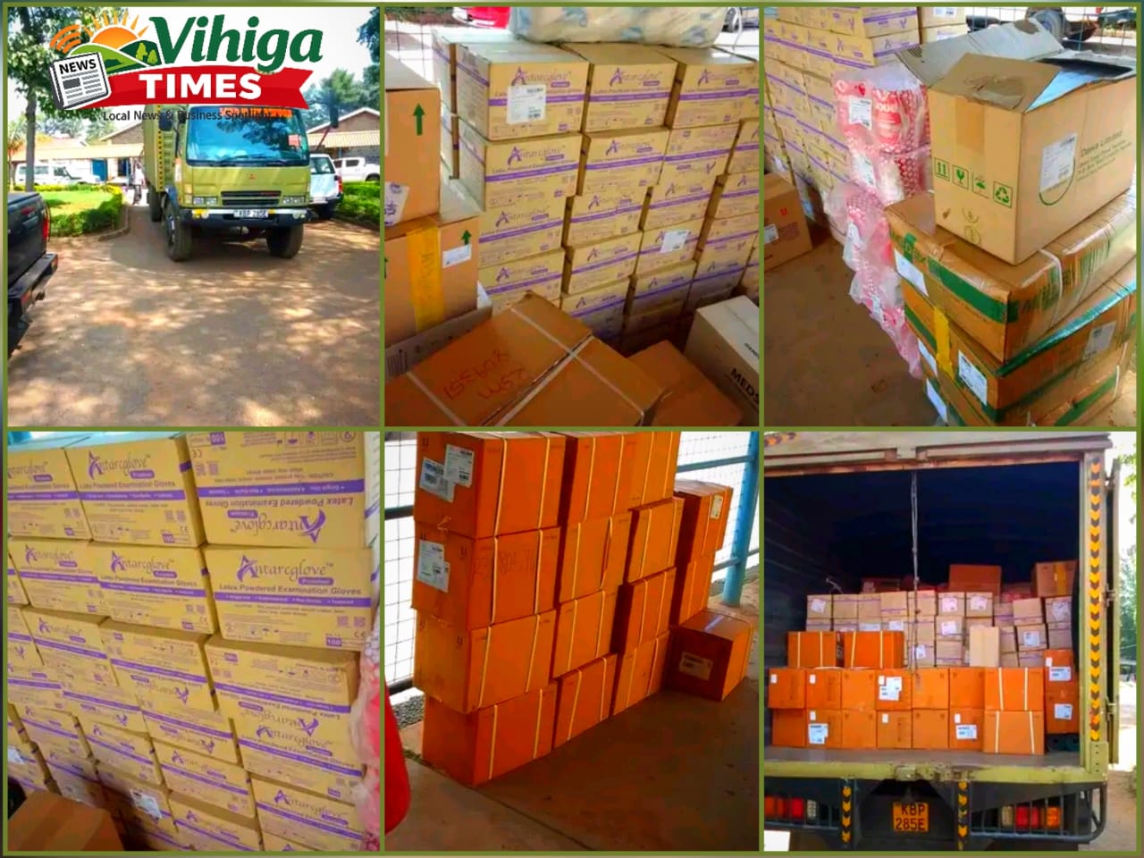 VTRH staff receive essential medicines and medical supplies in Vihiga County