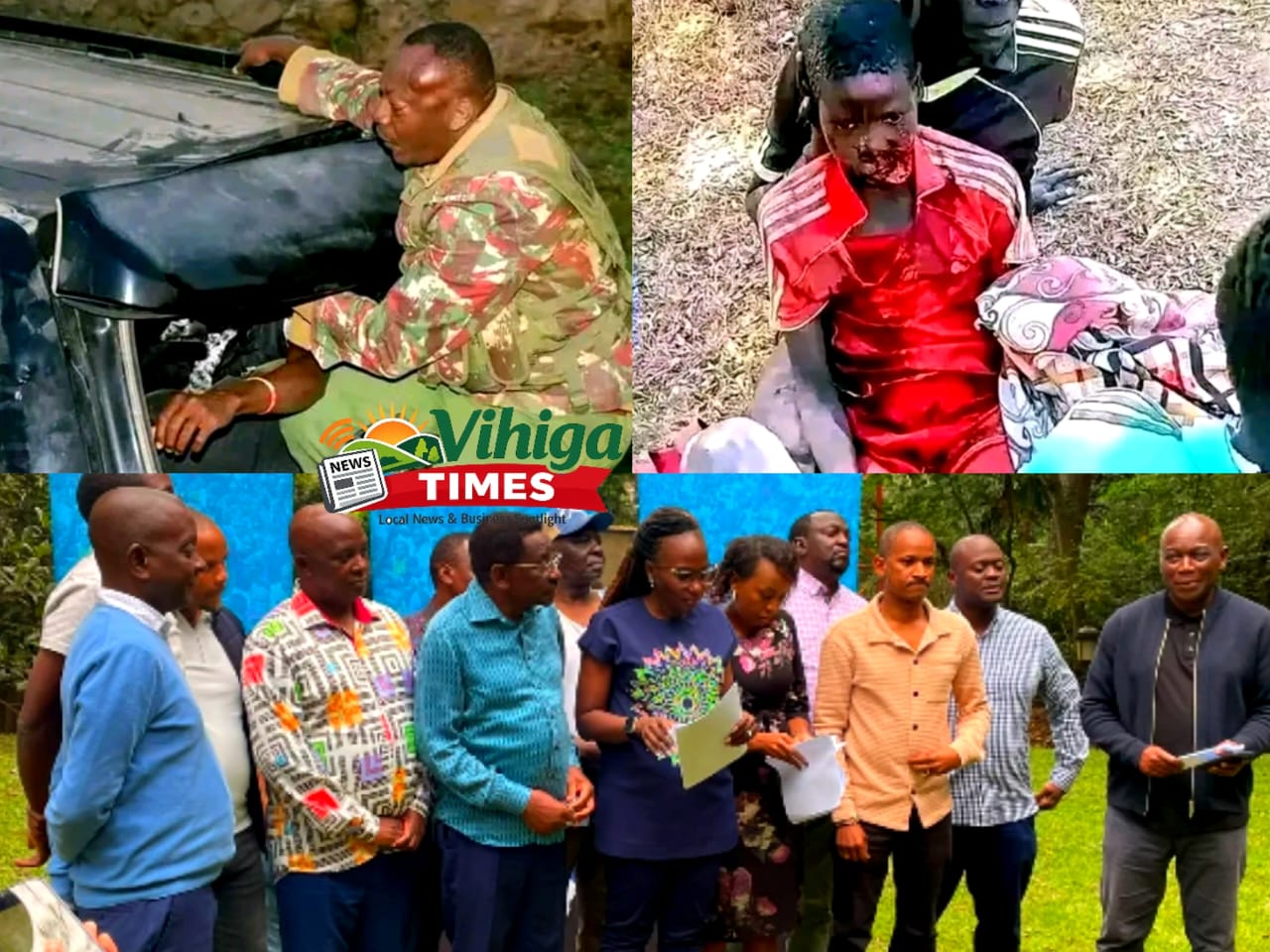 Police secure roads in Homa Bay Town during political tensions