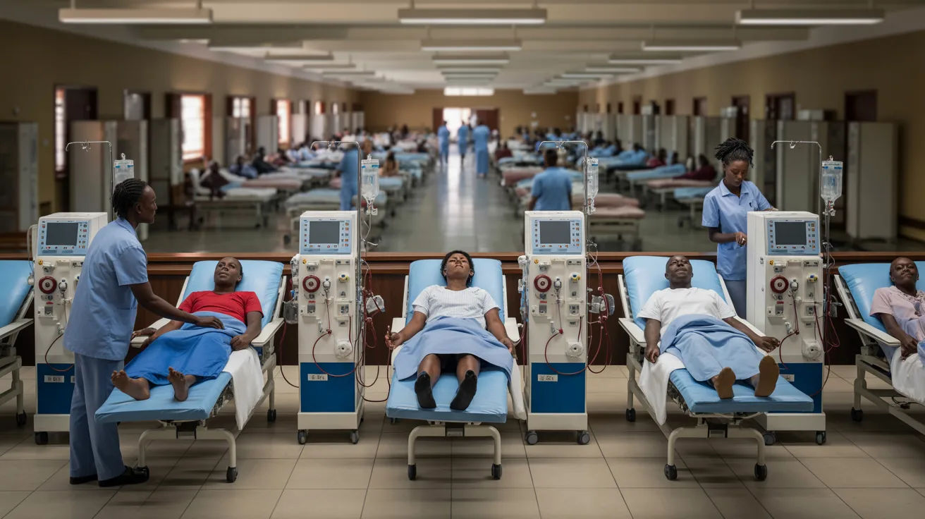 Vihiga Hospital is undergoing a remarkable transformation, with all dialysis machines now fully functional