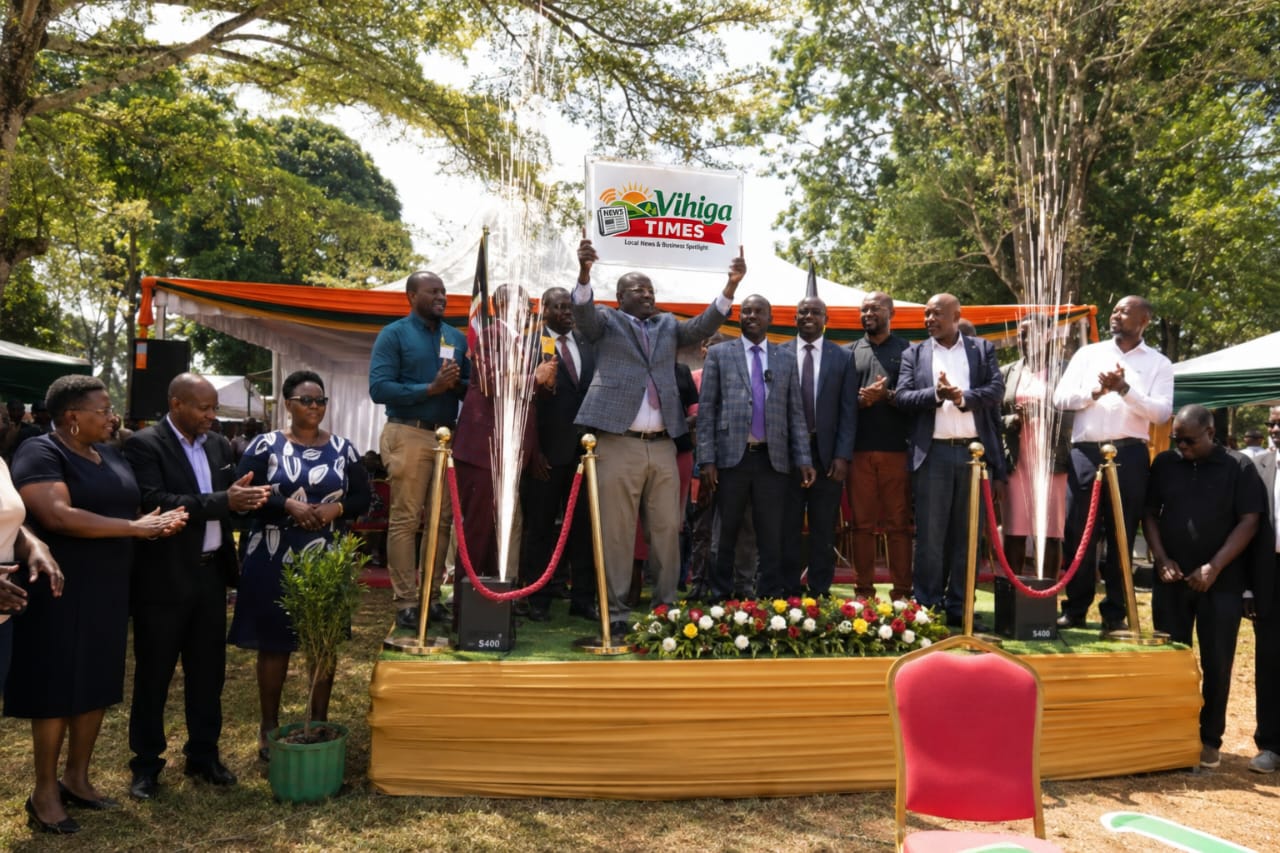 Community gathering in Vihiga County representing local culture and togetherness