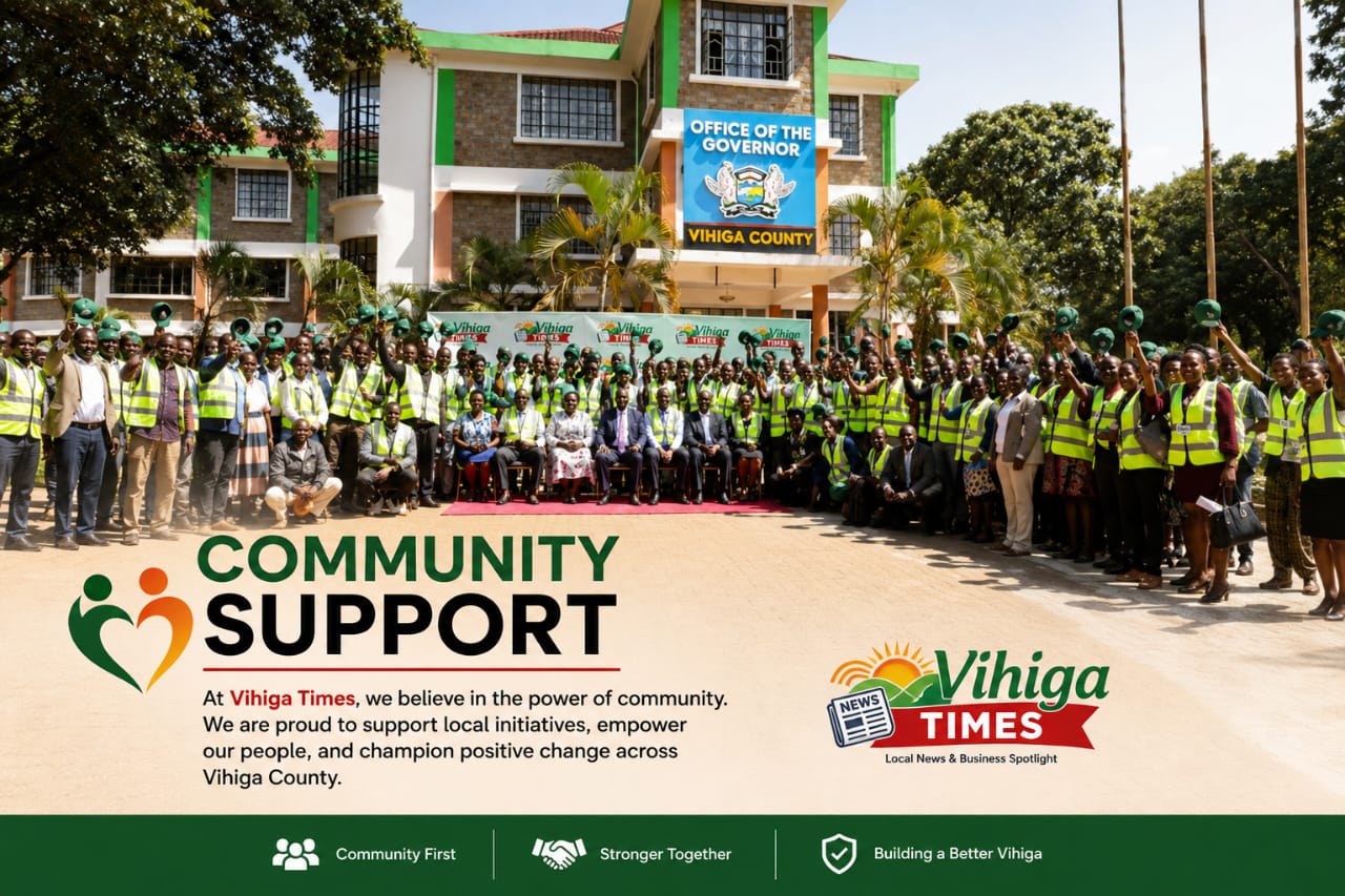 Community support and local business growth in Vihiga County